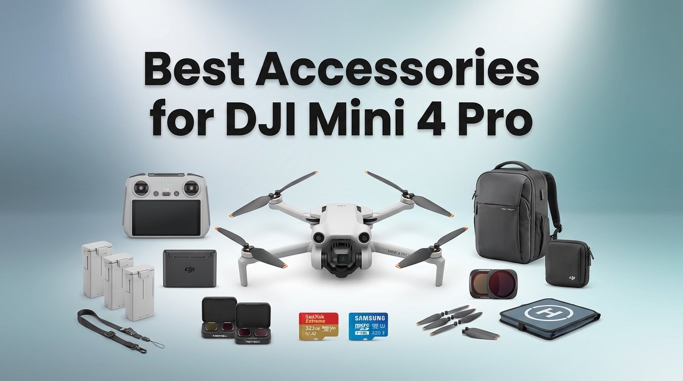 Best Accessories for DJI Mini 4 Pro