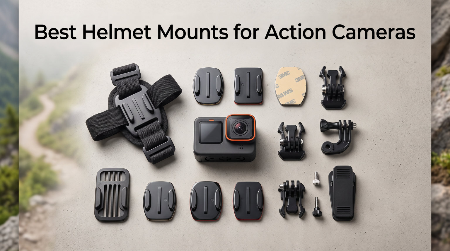 Best Helmet Mounts for Action Cameras