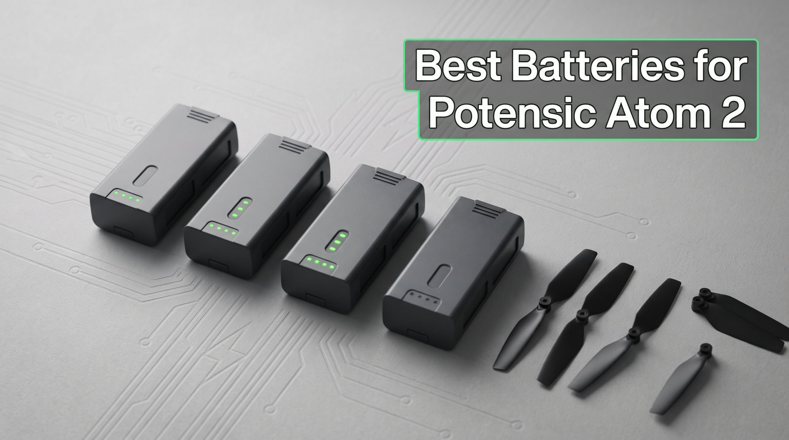 Best Batteries for Potensic Atom 2