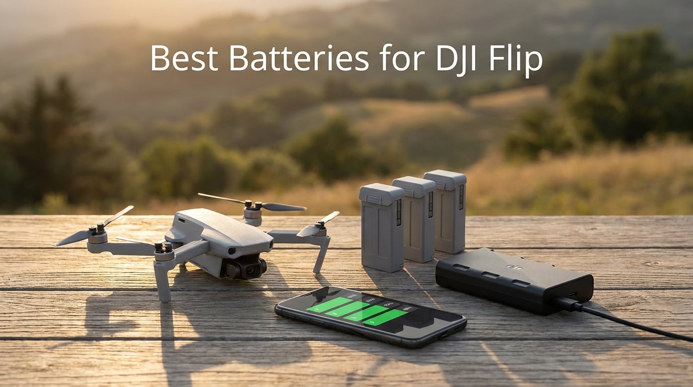 Best Batteries for DJI Flip