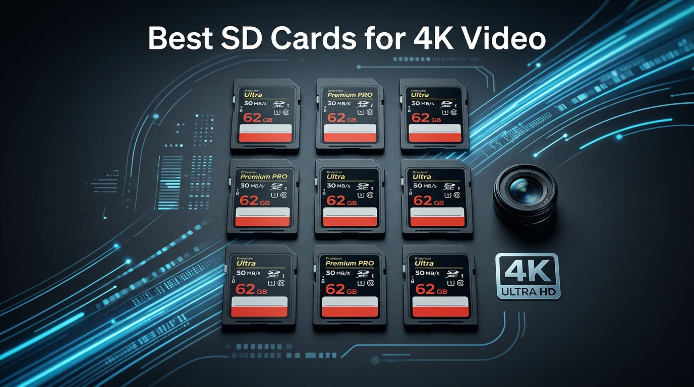 Best SD Cards for 4K Video