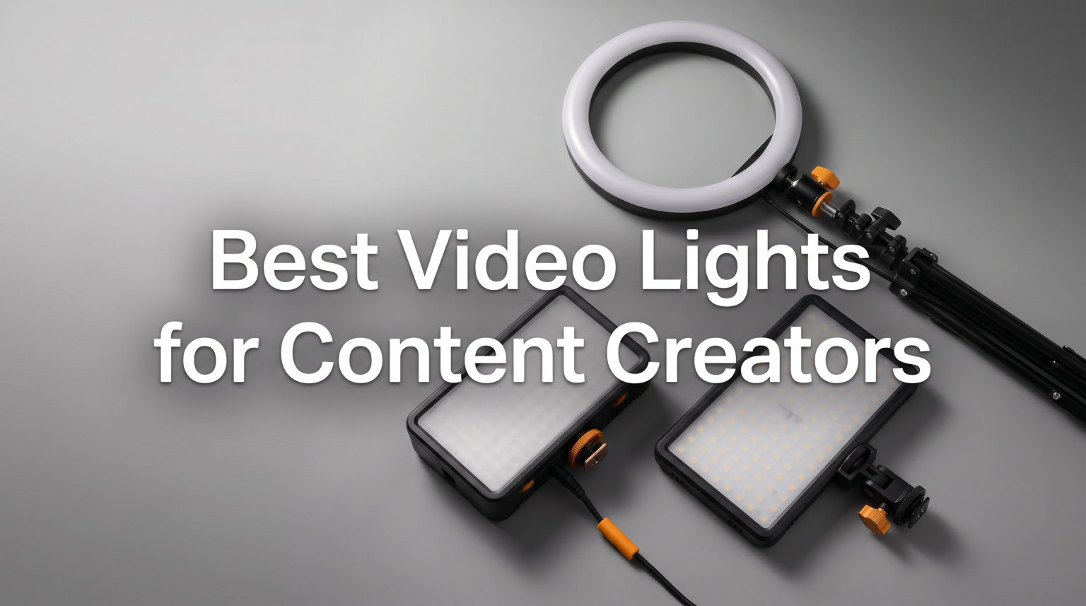 Best Video Lights for Content Creators