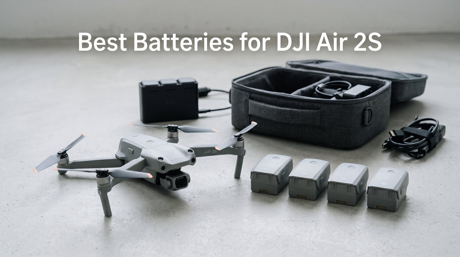 Best Batteries for DJI Air 2S