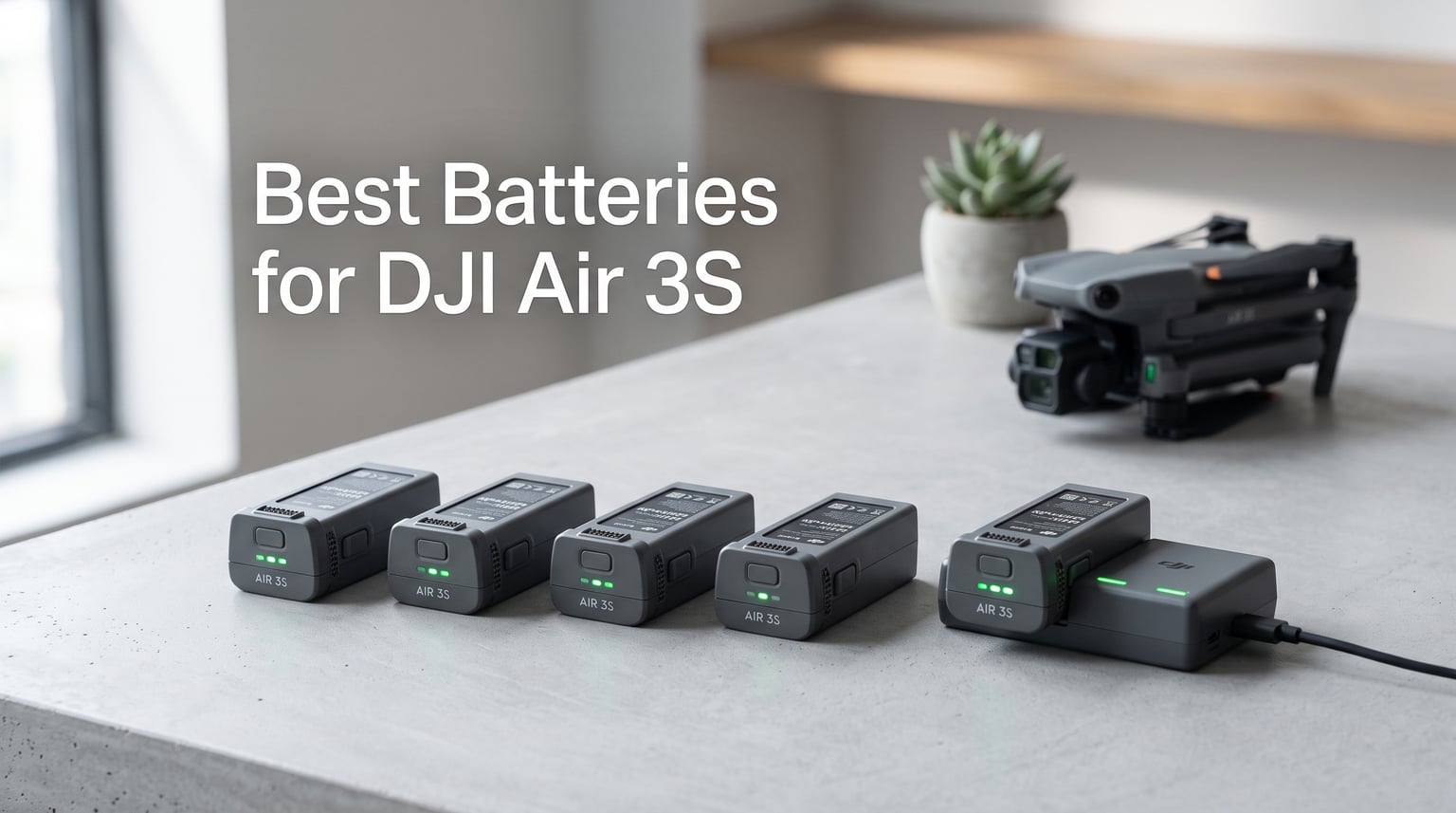 Best Batteries for DJI Air 3S