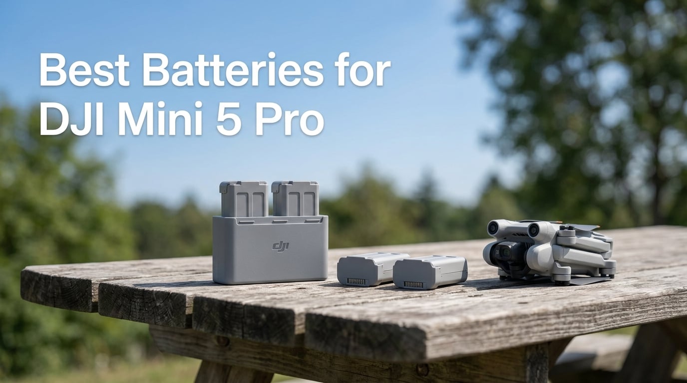 Best Batteries for DJI Mini 5 Pro