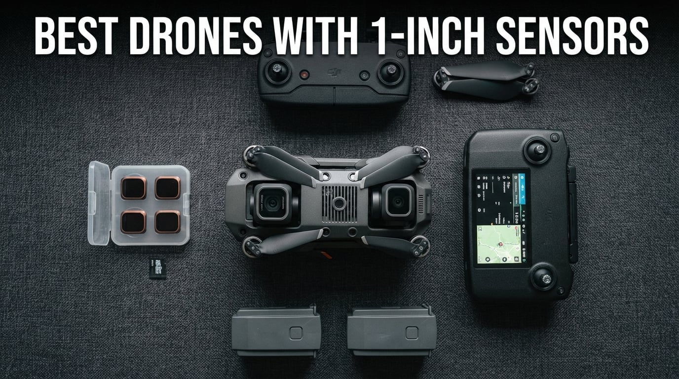 Best Drones with 1-Inch Sensors