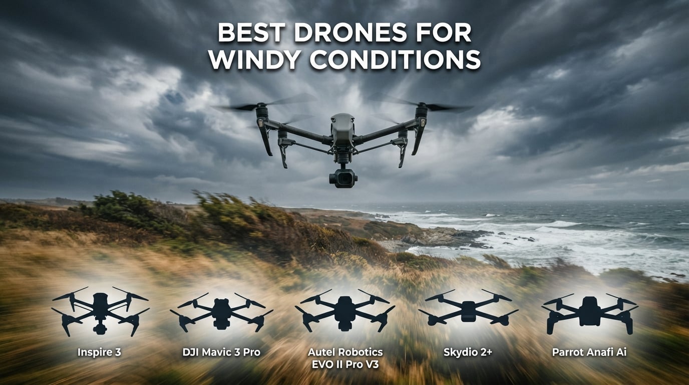 Best Drones for Windy Conditions