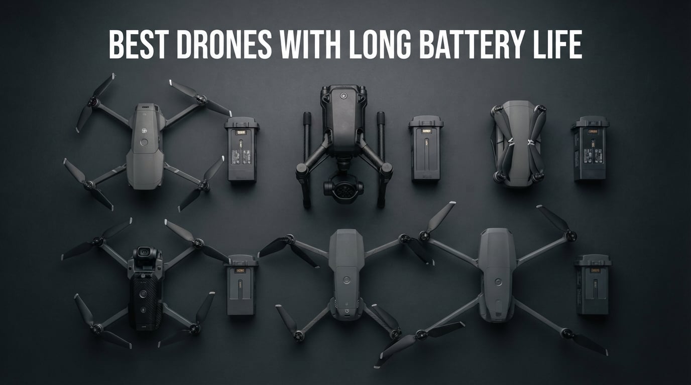 Best Drones with Long Battery Life