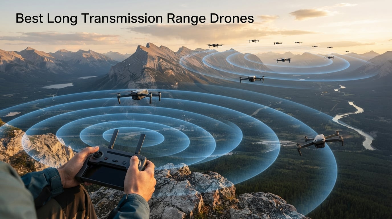 Best Long Transmission Range Drones