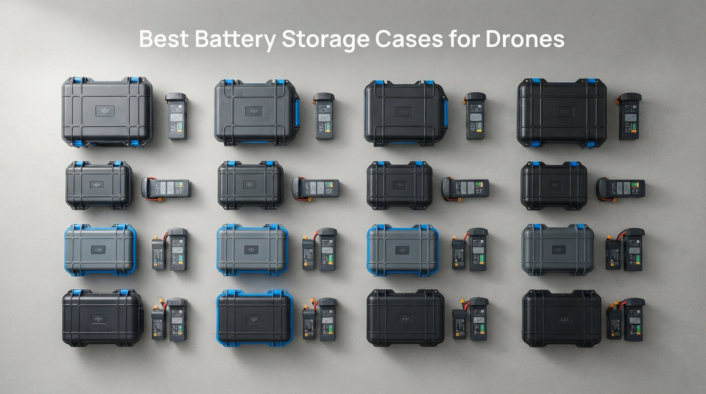 Best Battery Storage Cases for Drones