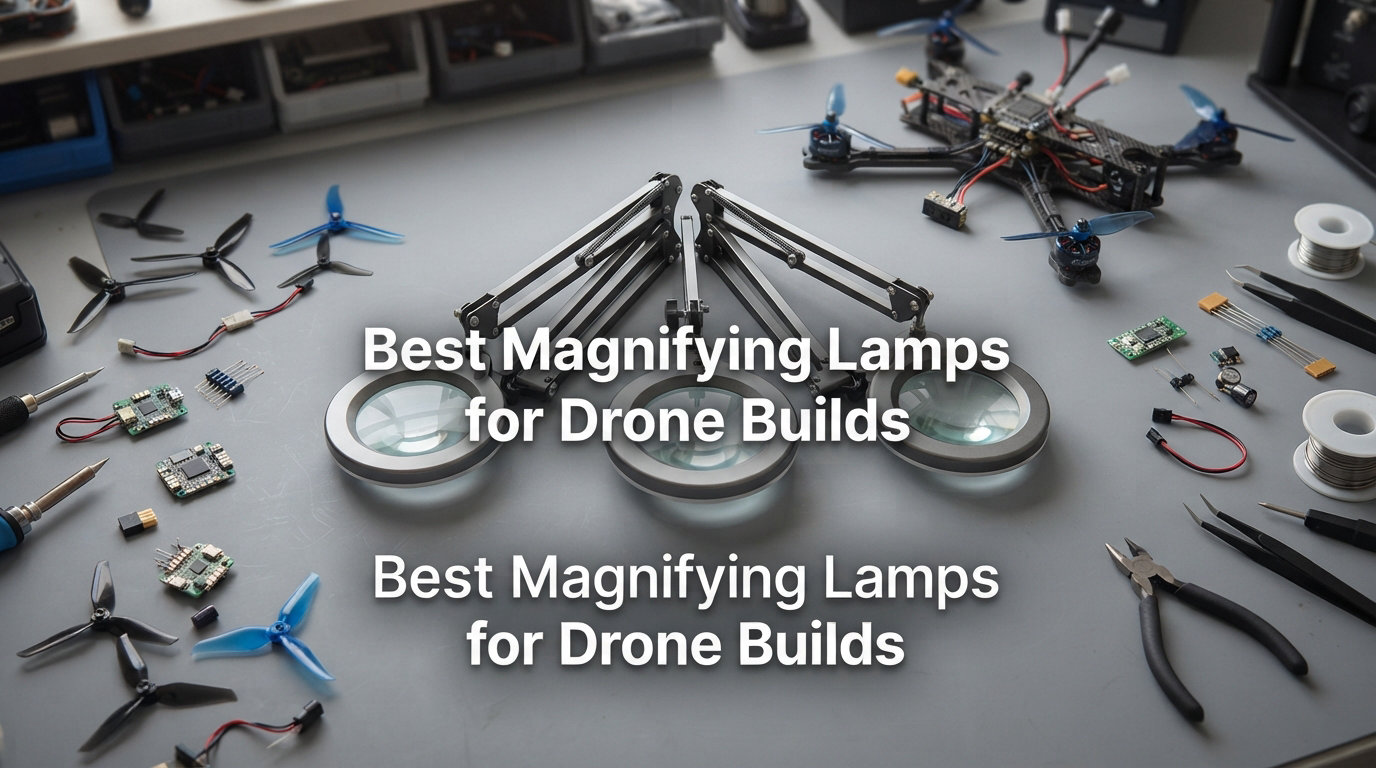 Best Magnifying Lamps for Drone Builds