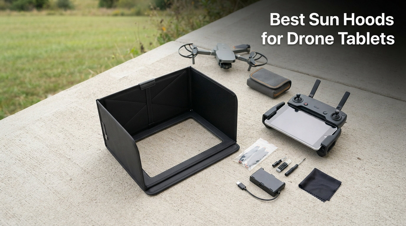 Best Sun Hoods for Drone Tablets