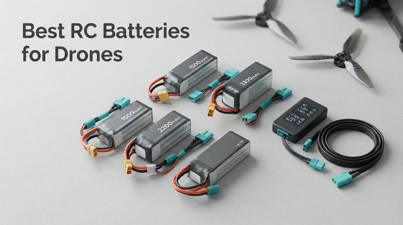 Best RC Batteries for Drones