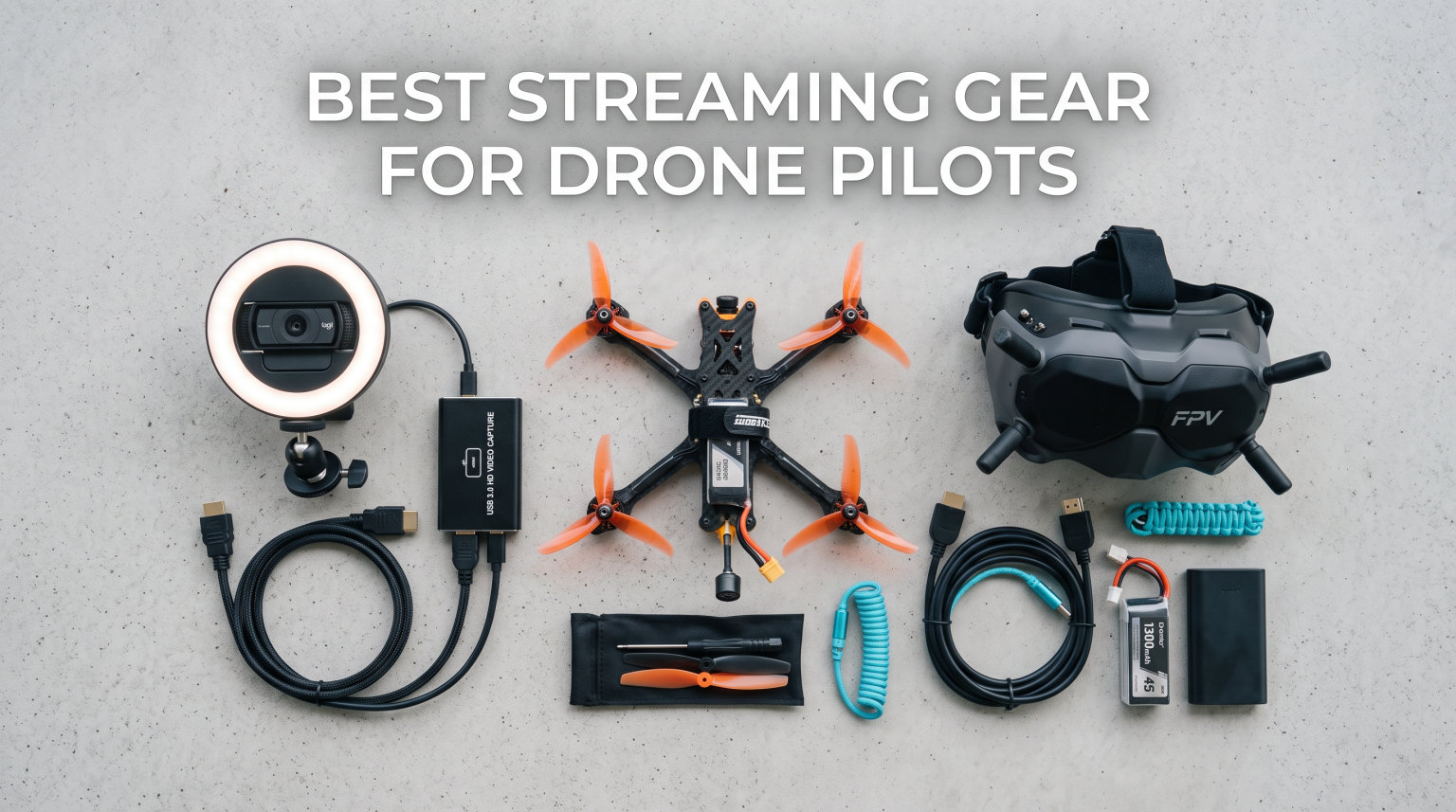 Best Streaming Gear for Drone Pilots