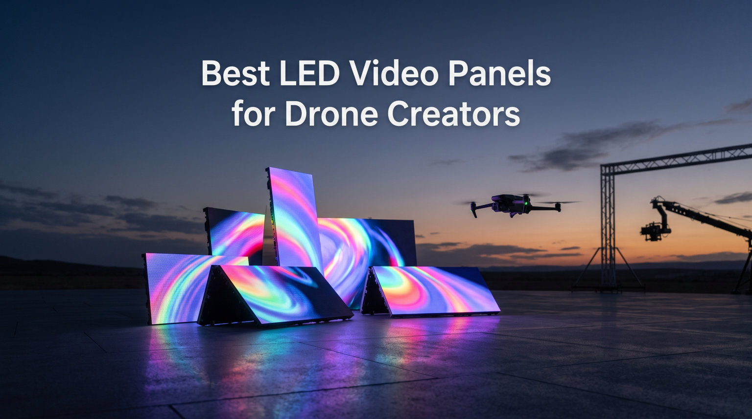 Best LED Video Panels for Drone Creators