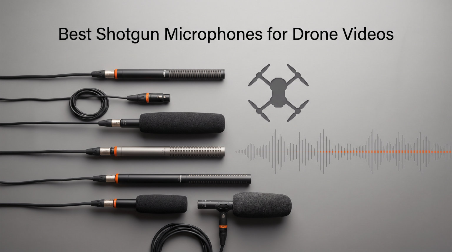Best Shotgun Microphones for Drone Videos