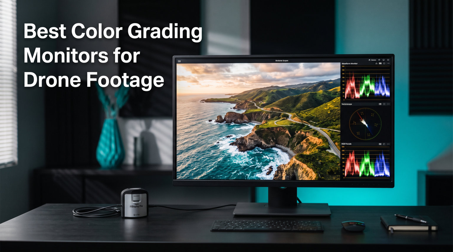 Best Color Grading Monitors for Drone Footage