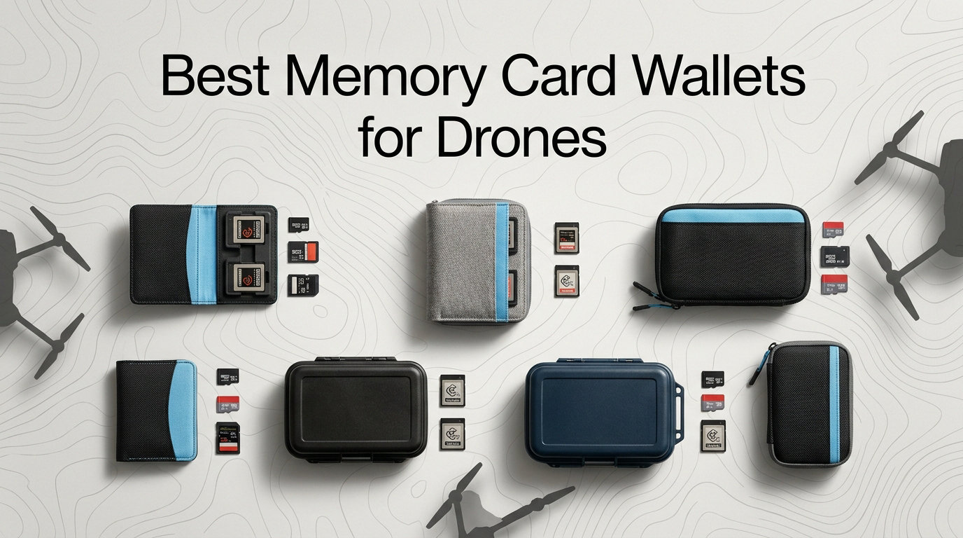 Best Memory Card Wallets for Drones