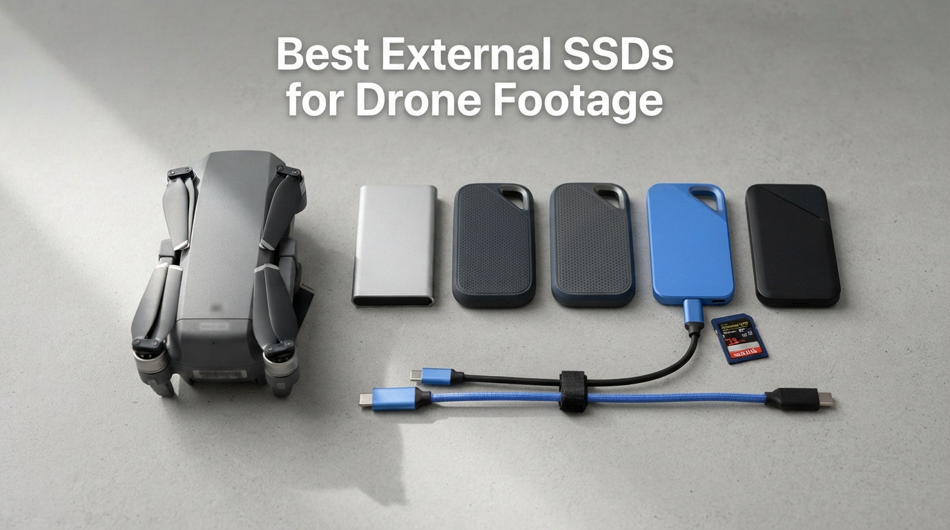 Best External SSDs for Drone Footage