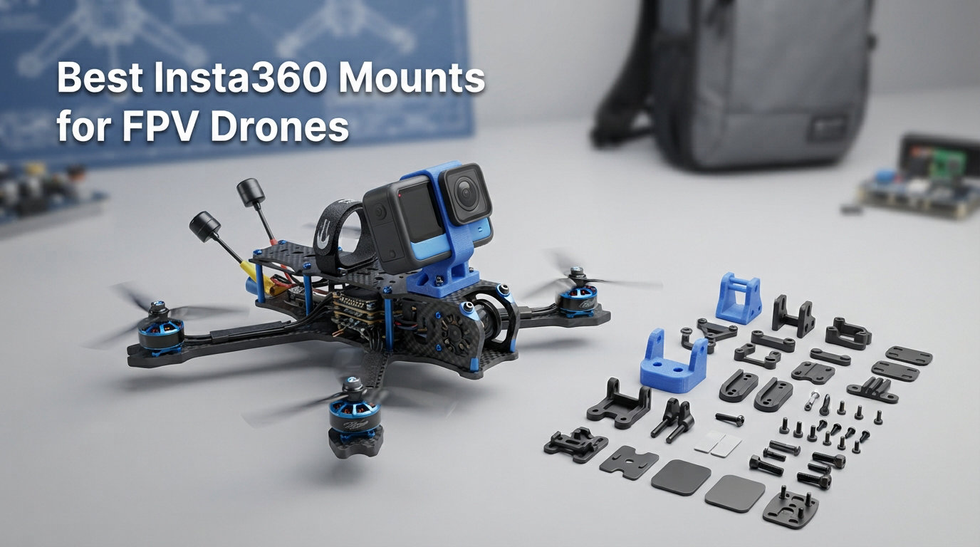 Best Insta360 Mounts for FPV Drones