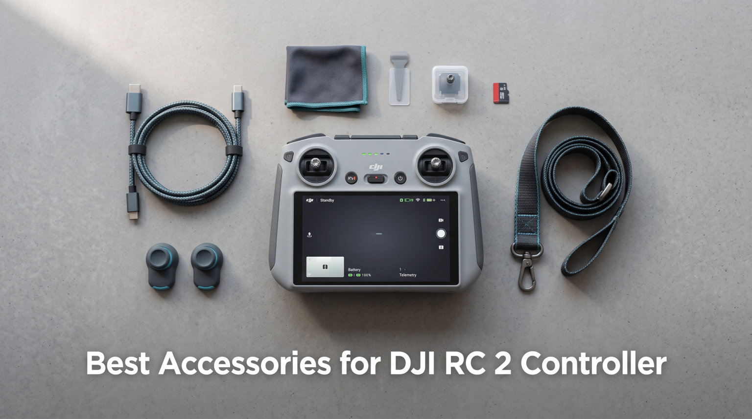Best Accessories for DJI RC 2 Controller