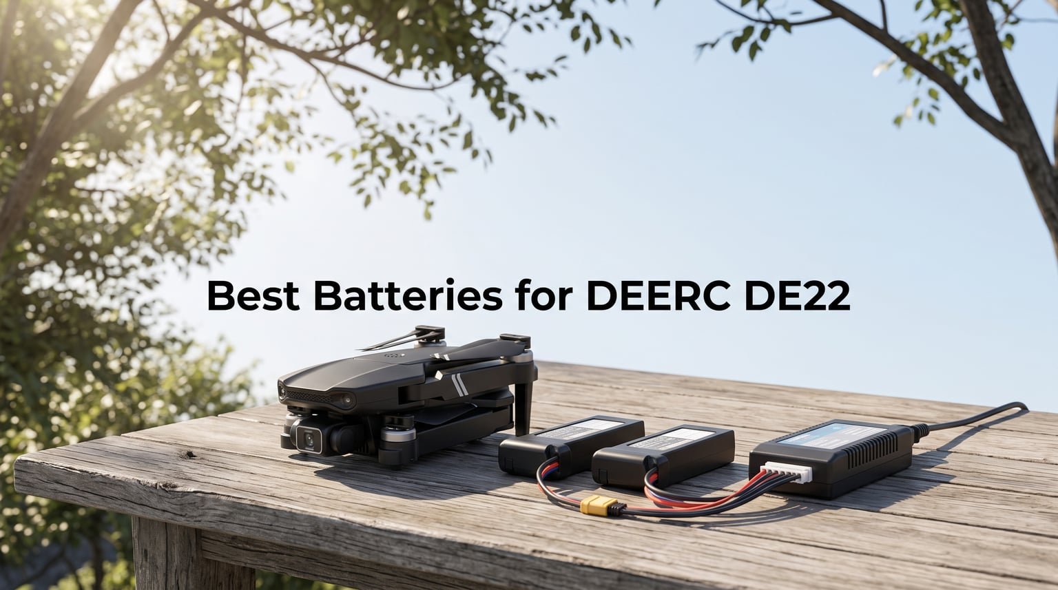 Best Batteries for DEERC DE22