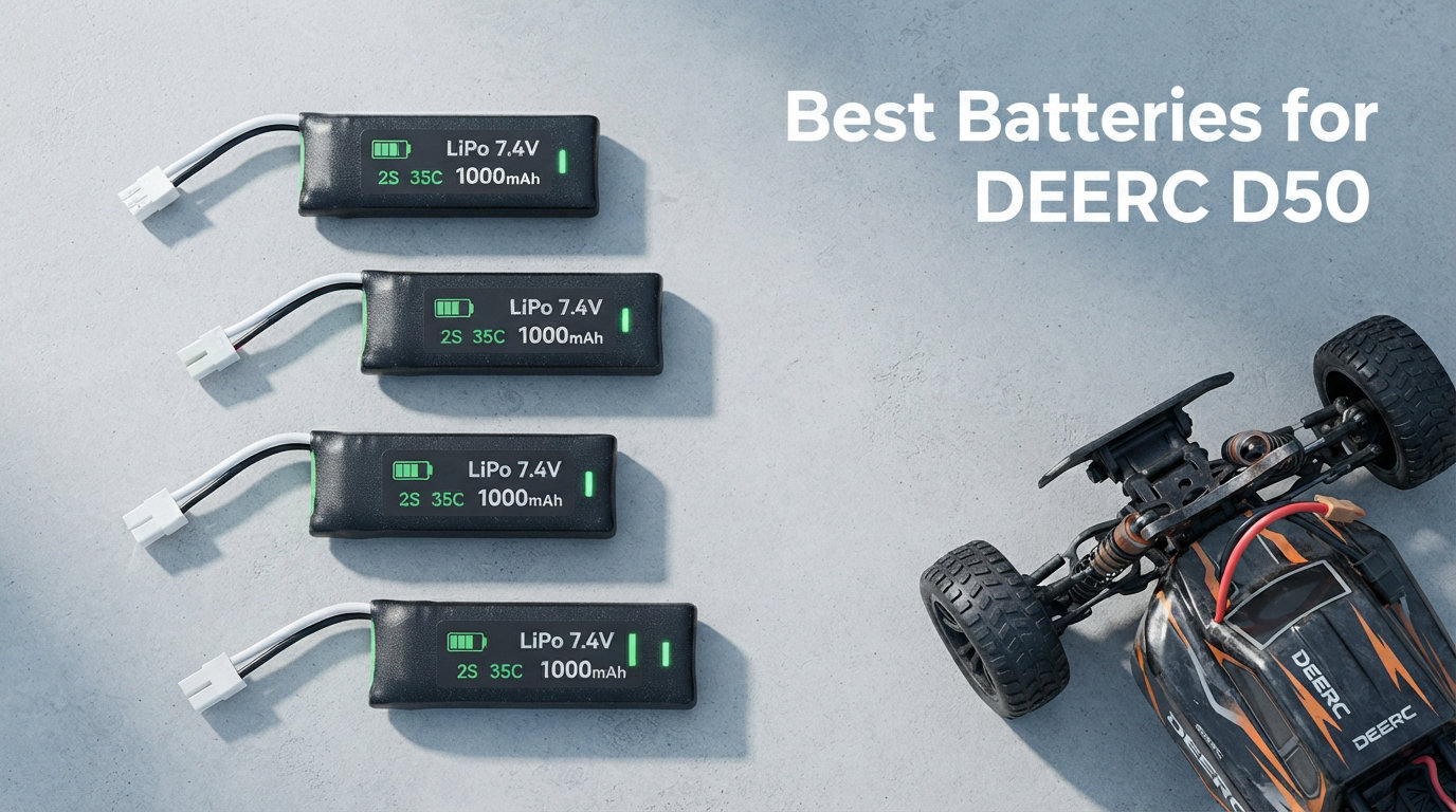 Best Batteries for DEERC D50