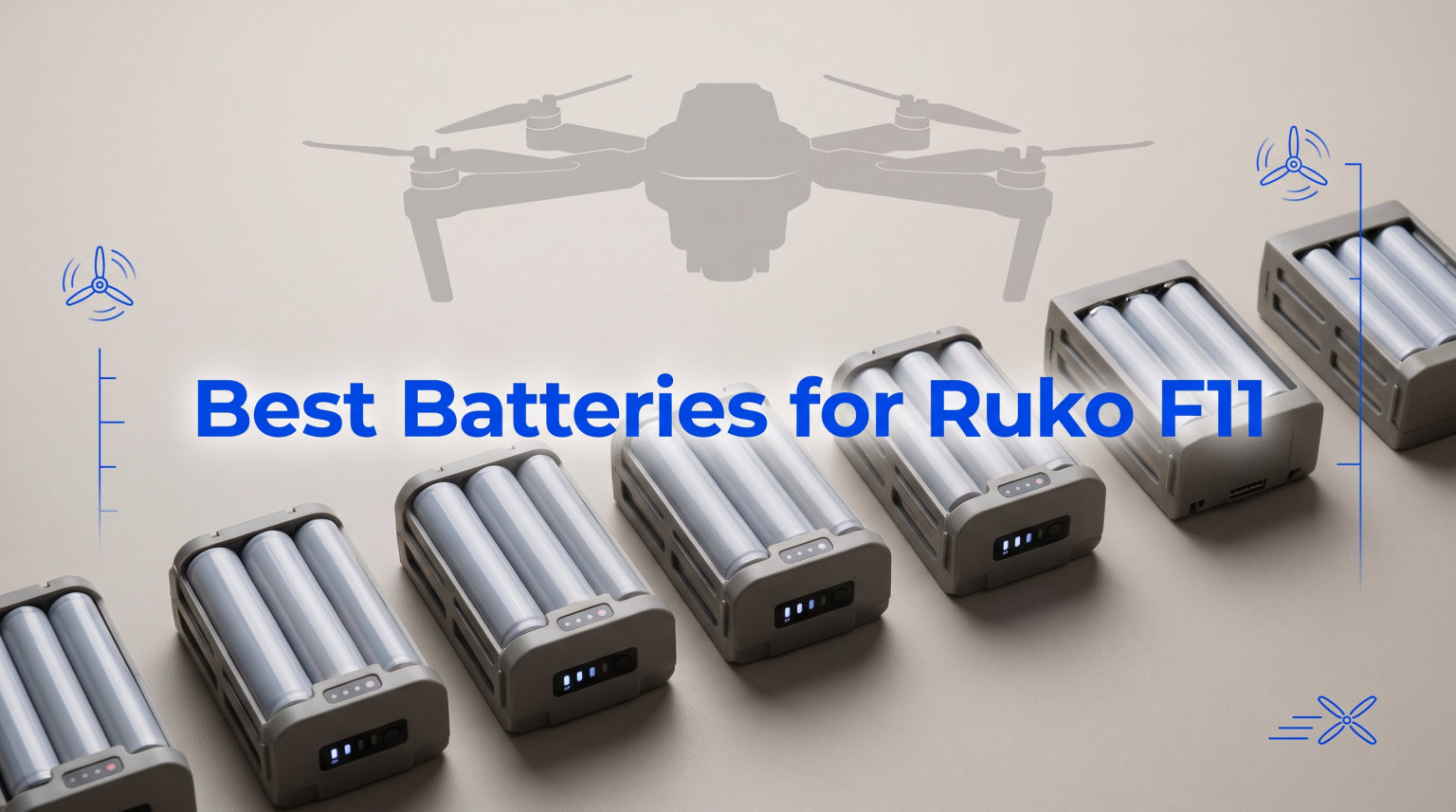 Best Batteries for Ruko F11