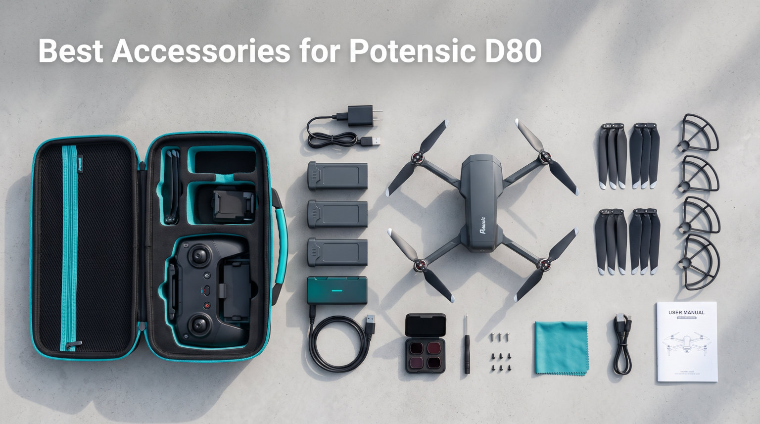 Best Accessories for Potensic D80