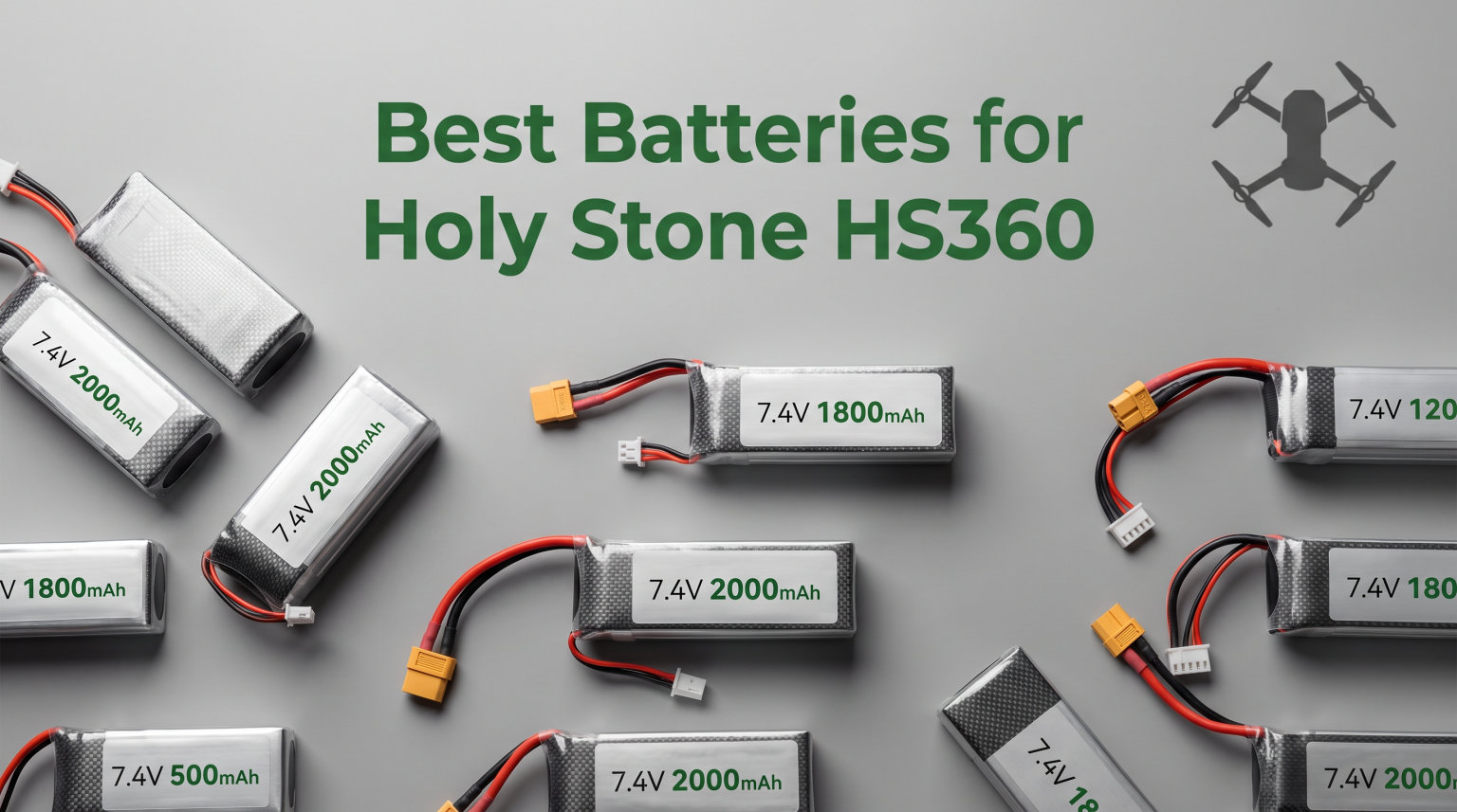 Best Batteries for Holy Stone HS360