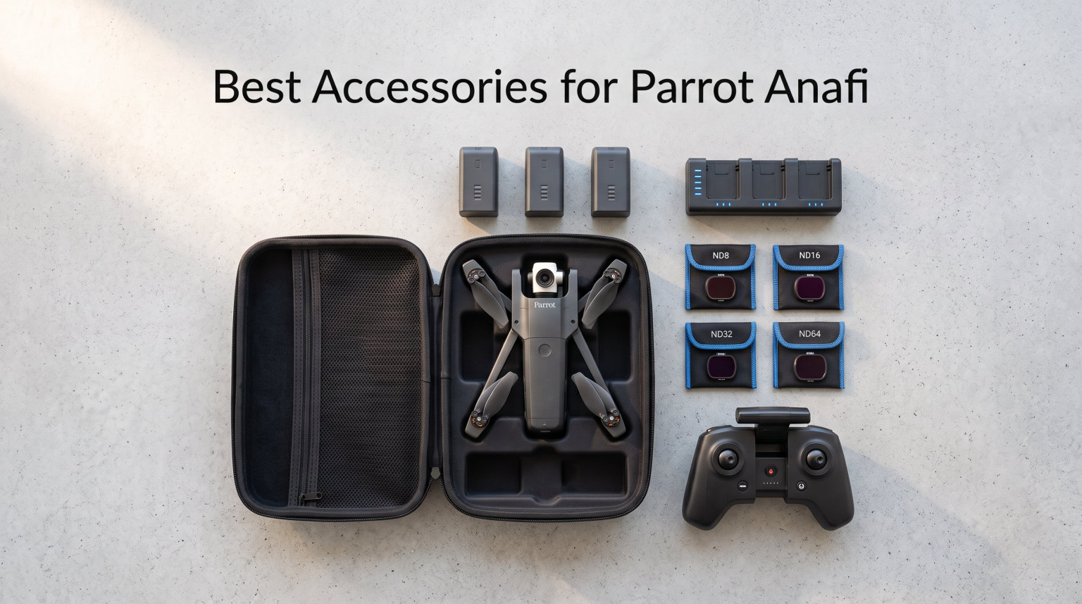 Best Accessories for Parrot Anafi