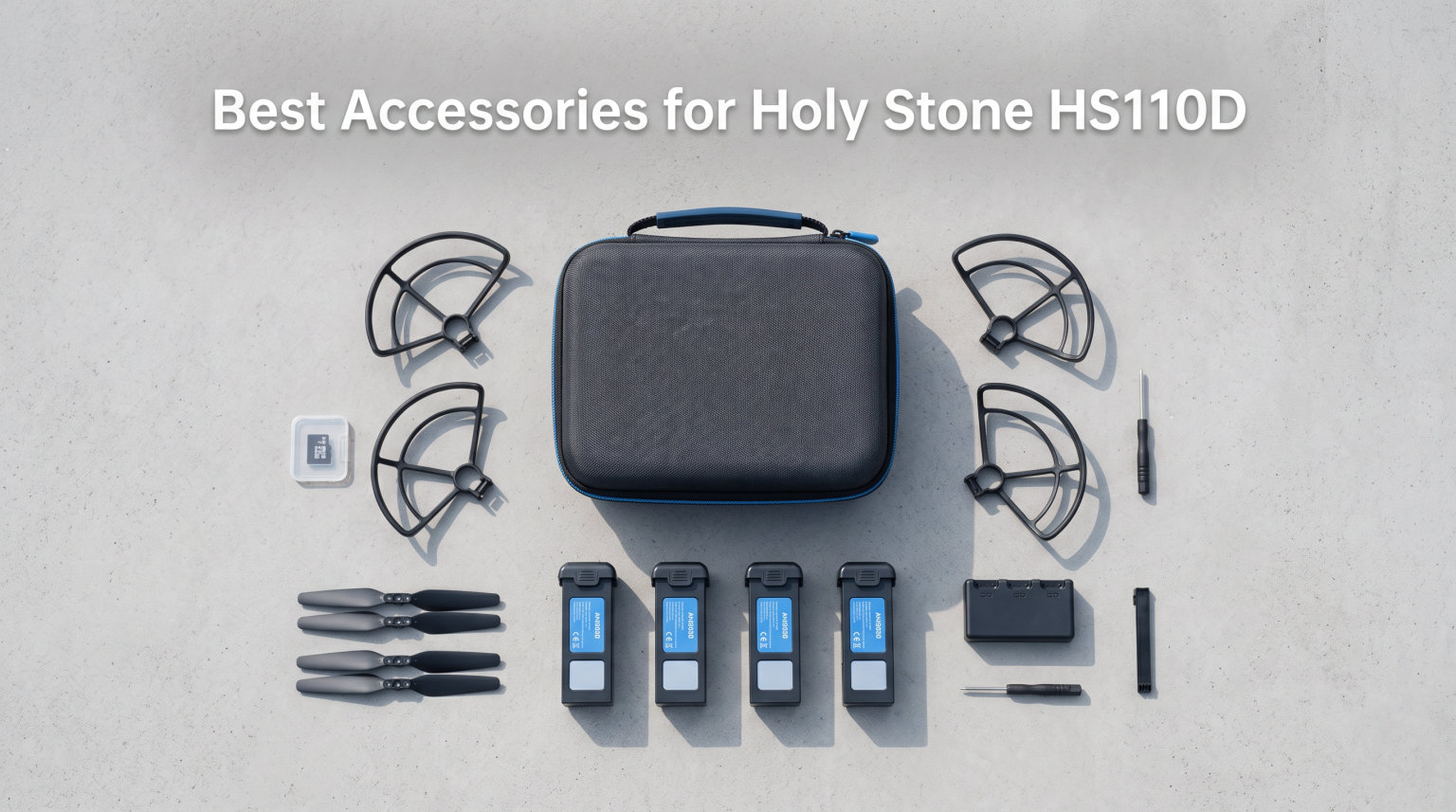 Best Accessories for Holy Stone HS110D