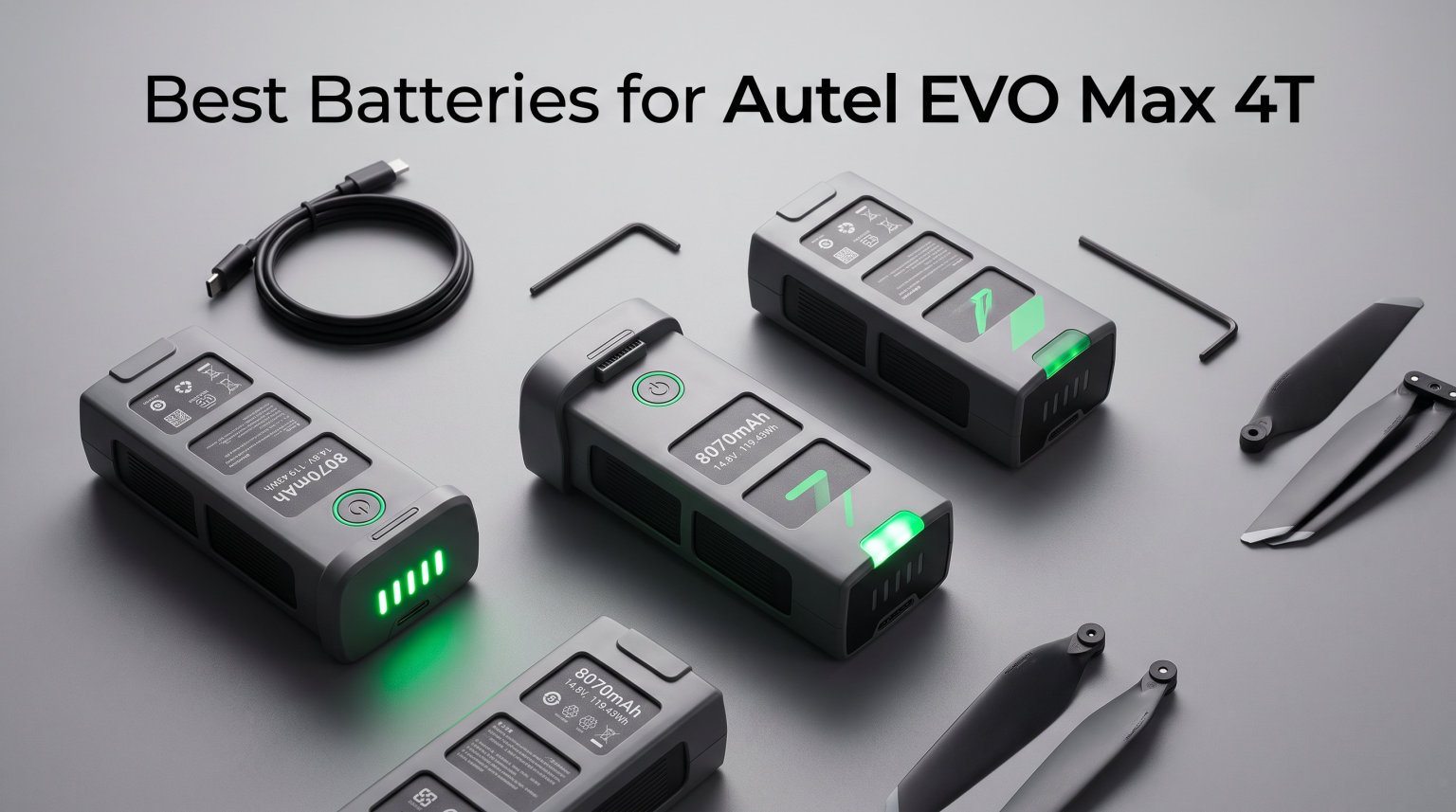 Best Batteries for Autel EVO Max 4T