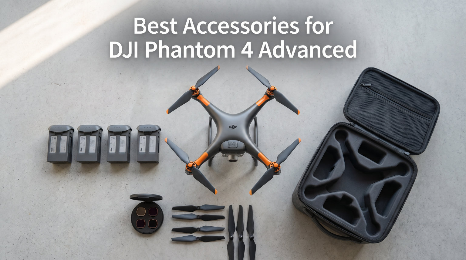Best Accessories for DJI Phantom 4 Advanced