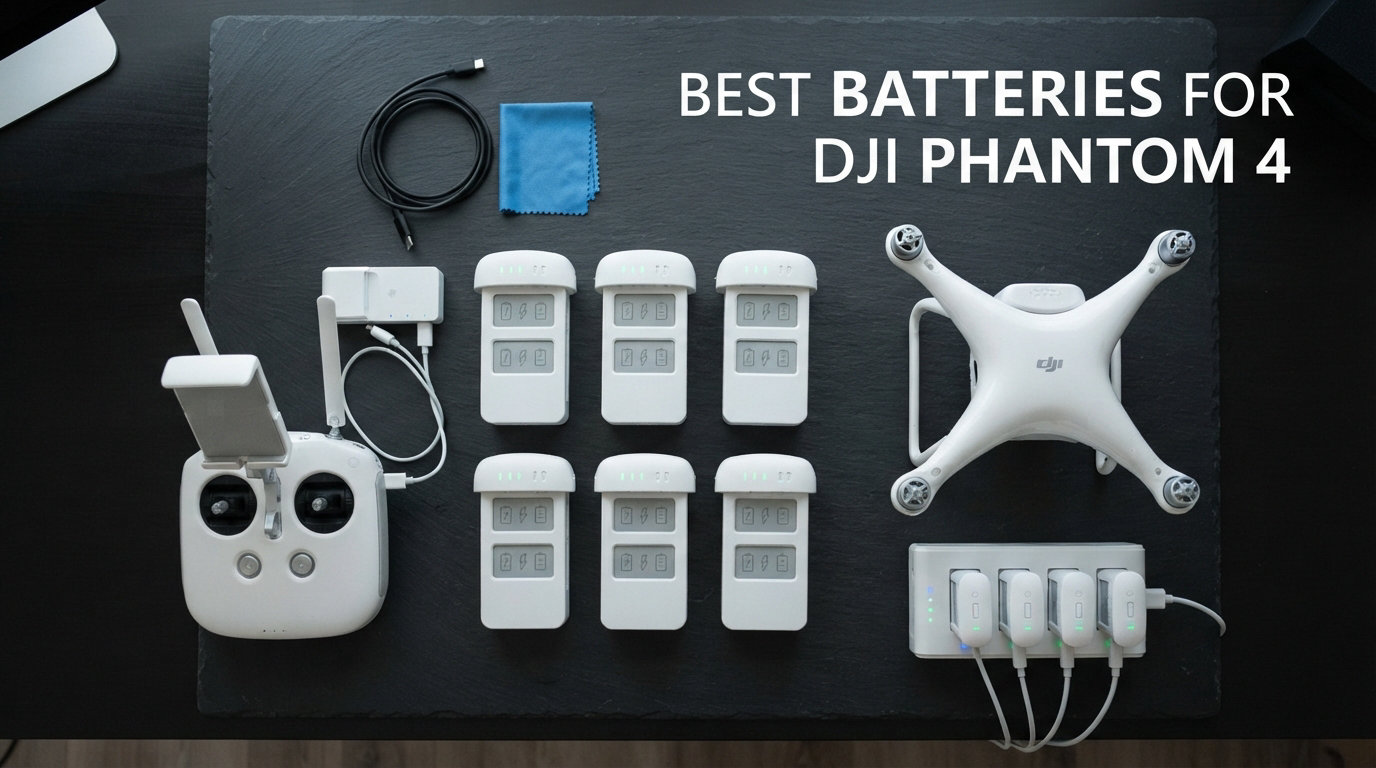 Best Batteries for DJI Phantom 4