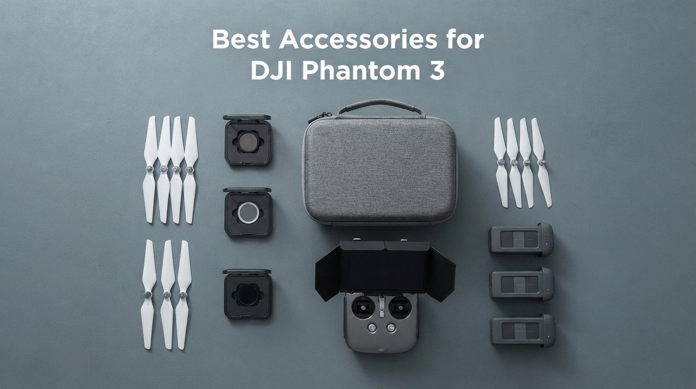 Best Accessories for DJI Phantom 3