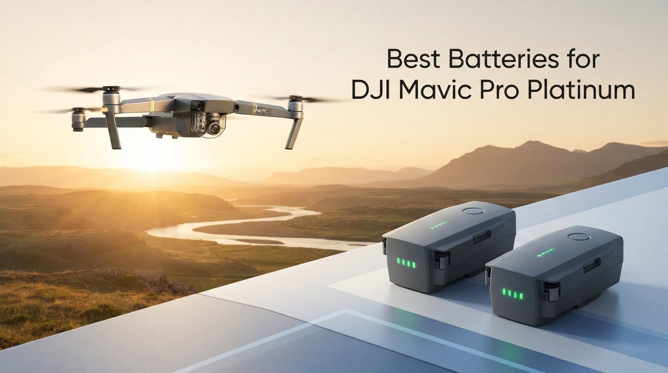 Best Batteries for DJI Mavic Pro Platinum