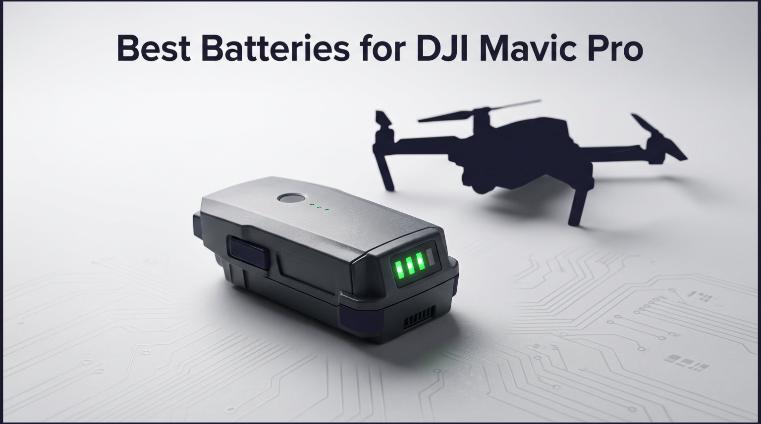 Best Batteries for DJI Mavic Pro