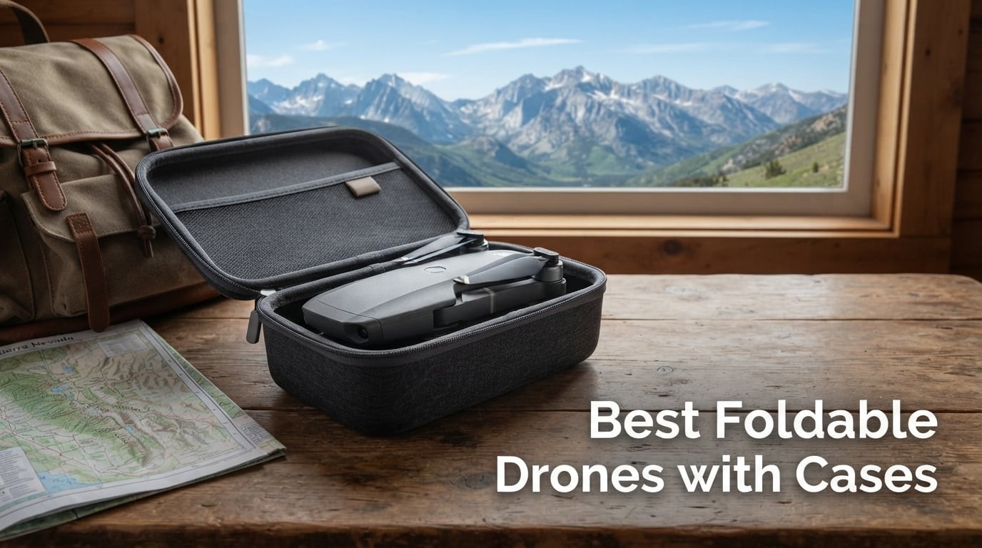 Best Foldable Drones with Cases