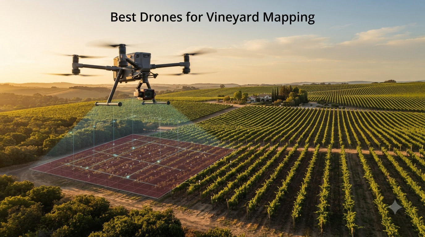 Best Drones for Vineyard Mapping