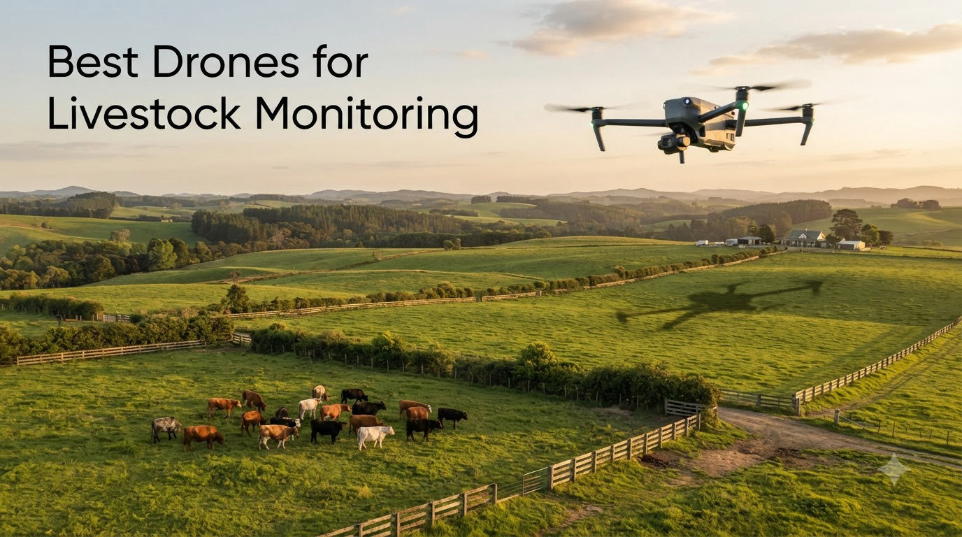 Best Drones for Livestock Monitoring