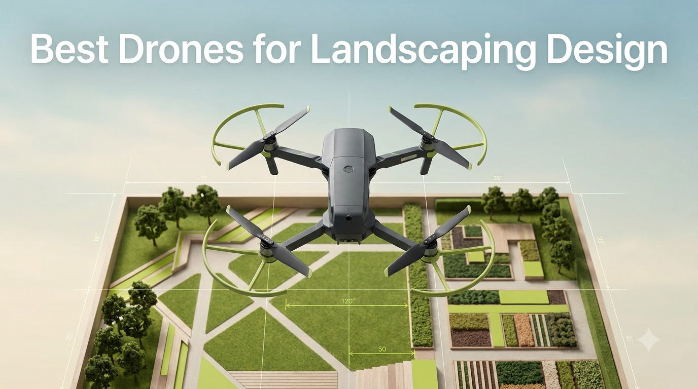 Best Drones for Landscaping Design