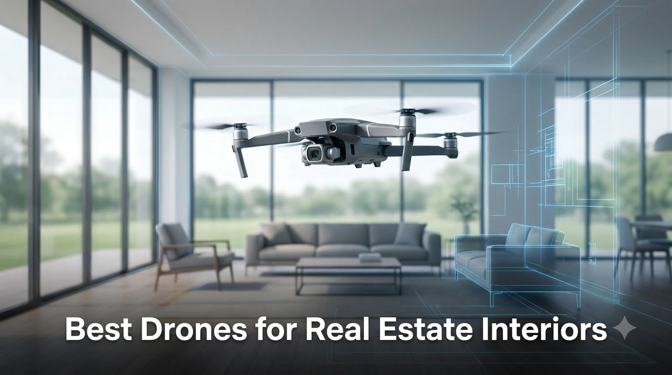 Best Drones for Real Estate Interiors