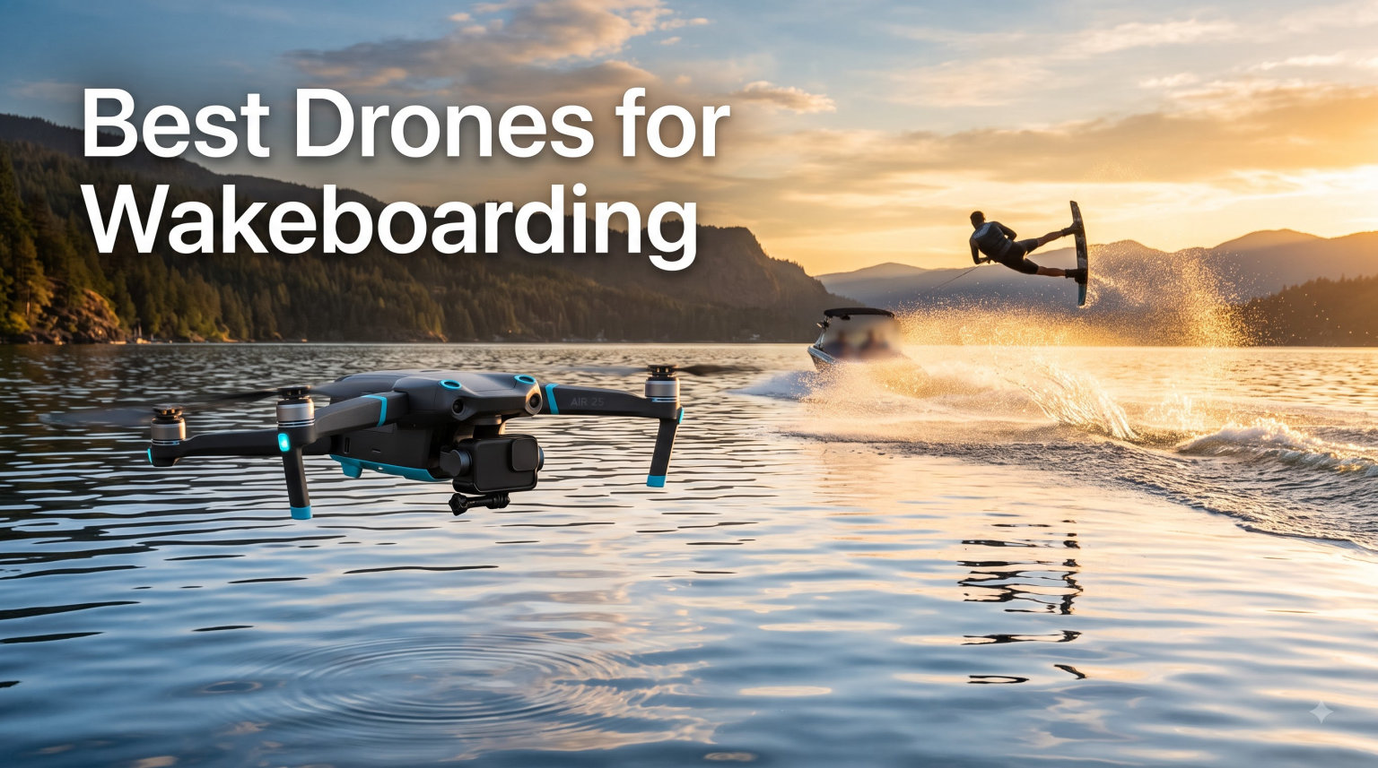 Best Drones for Wakeboarding