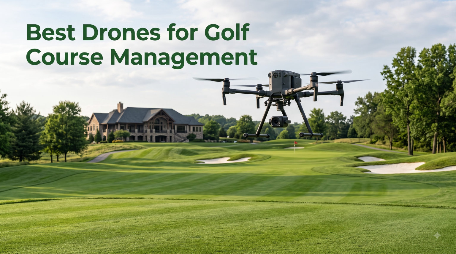 Best Drones for Golf Course Management
