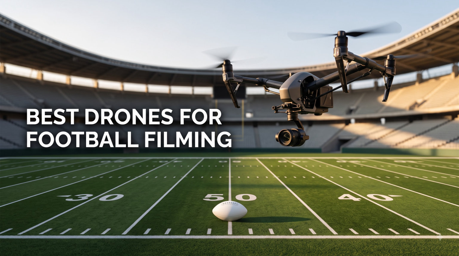 Best Drones for Football Filming