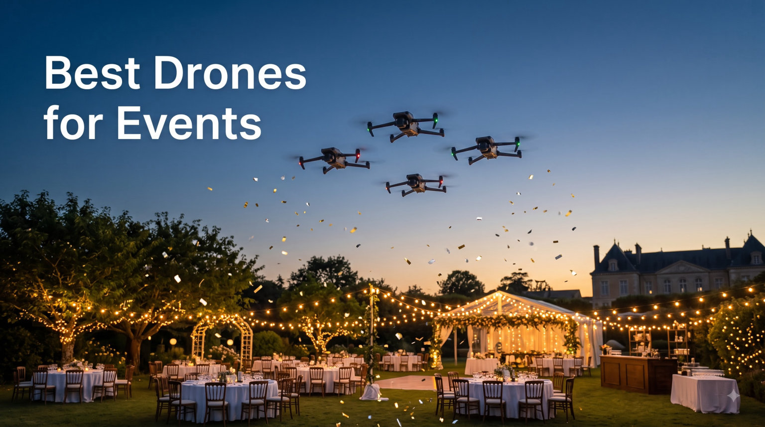 Best Drones for Events