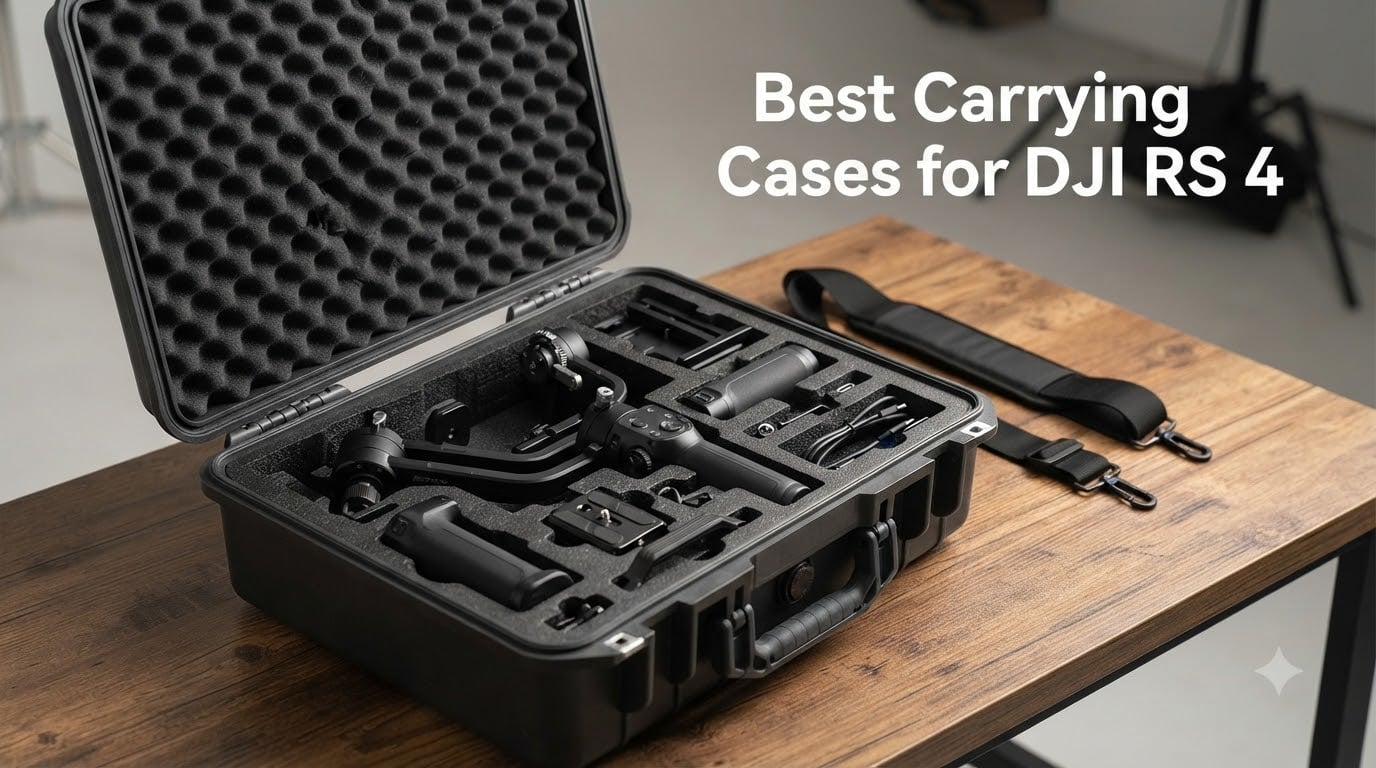Best Carrying Cases for DJI RS 4