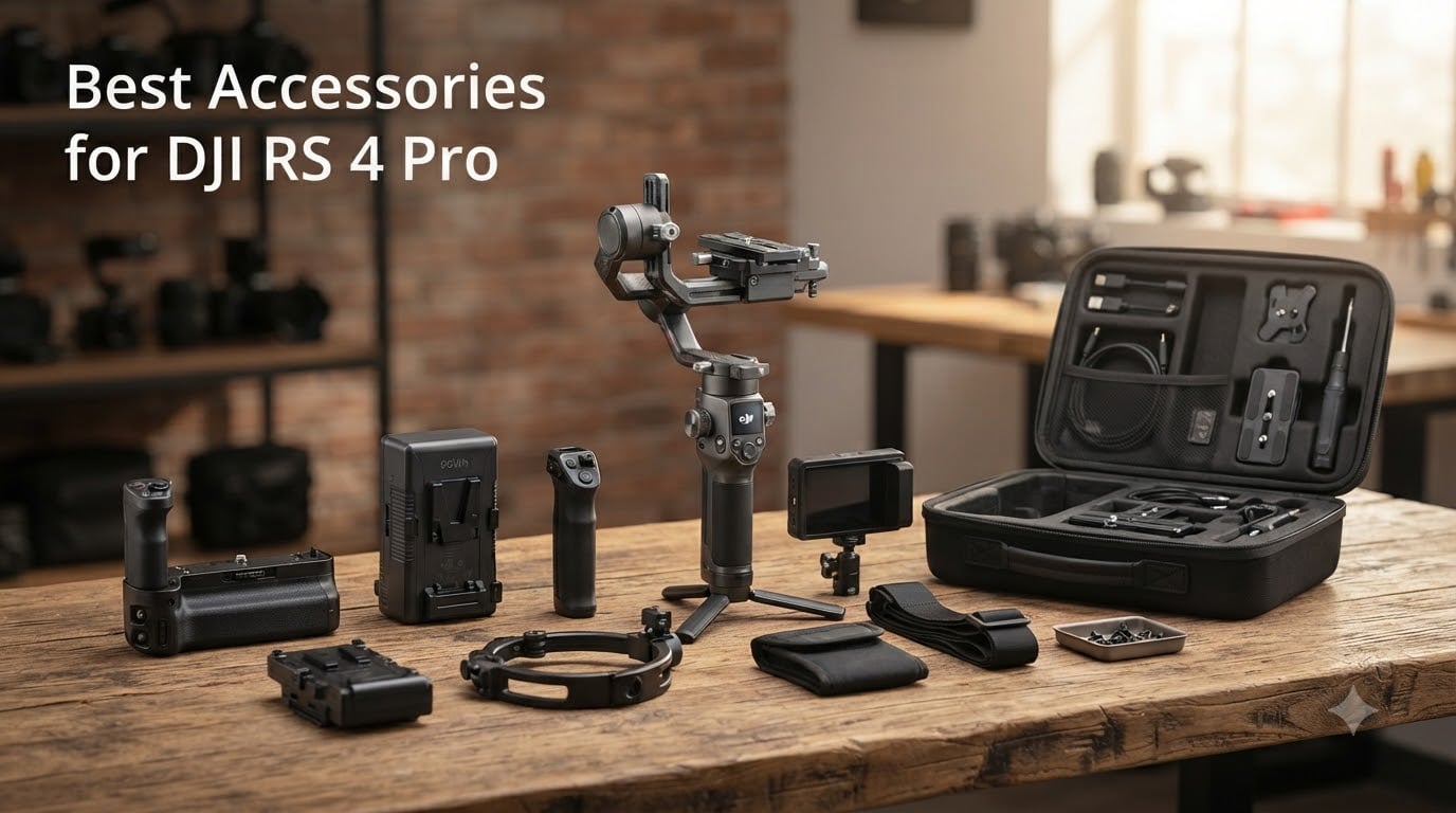 Best Accessories for DJI RS 4 Pro