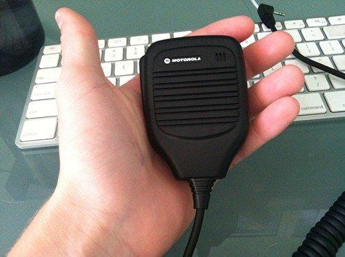 Motorola 53724 Remote Speaker Microphone (Black) customer photo 1